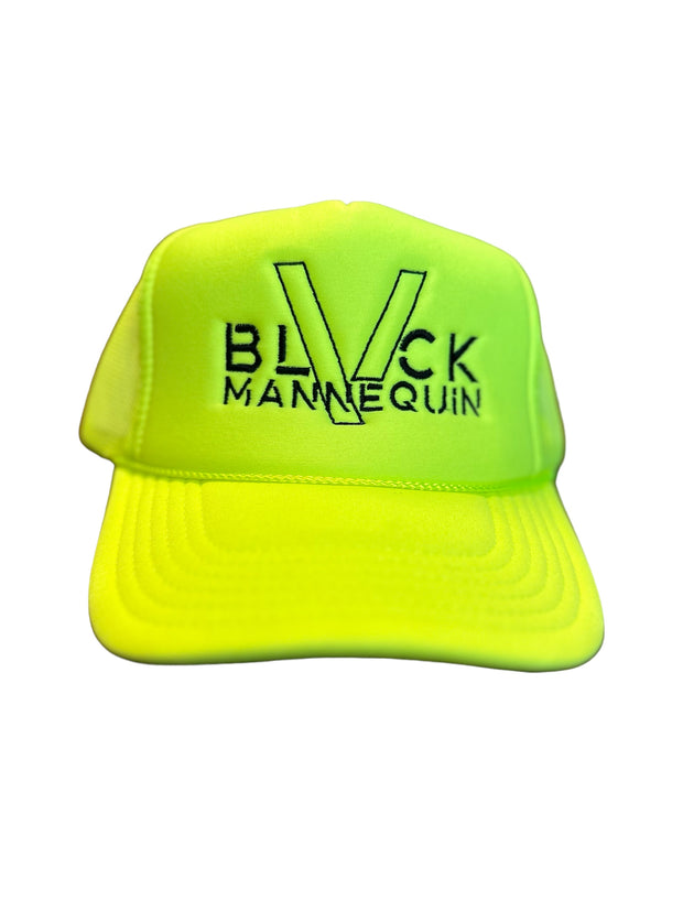 BLACK MANNEQUIN - Yellow Neon Trucker