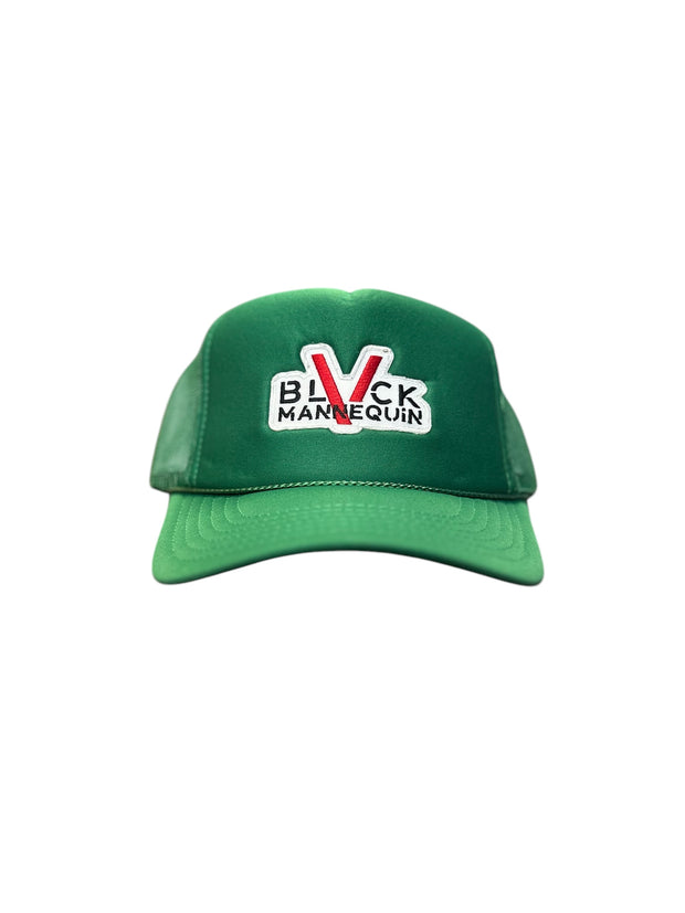 BLACK MANNEQUIN - Green Patchwork Trucker 2.0
