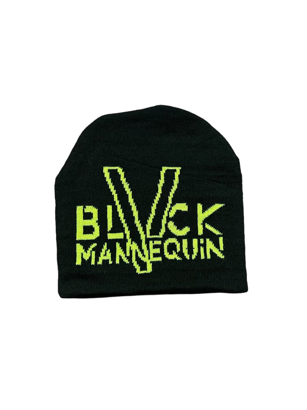 BLACK MANNEQUIN - Mannequin Skully Beanie Neon