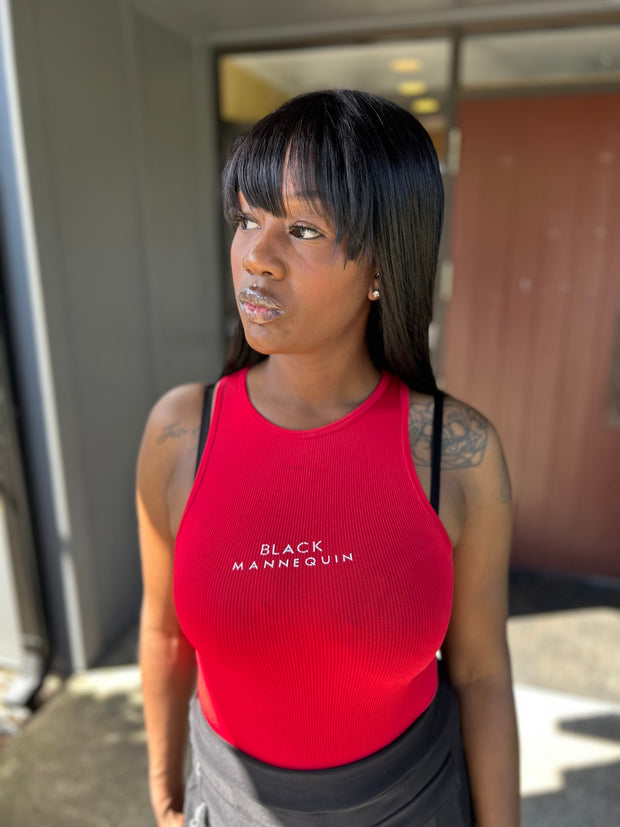 BLACK MANNE"QUEEN" - Red Hot Summer Bodysuit