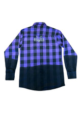 Load image into Gallery viewer, BLACK MANNEQUIN  - Dipped Flannel - Eggplant Purple