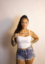 BLACK MANNE"QUEEN" - Crop Tank