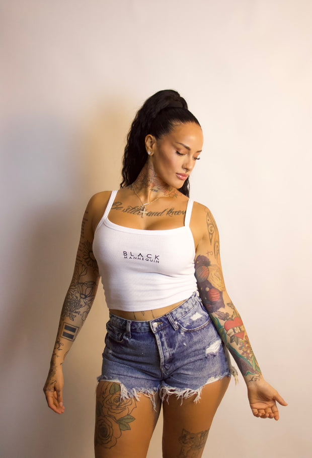 BLACK MANNE"QUEEN" - Crop Tank