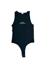 Load image into Gallery viewer, BLACK MANNE"QUEEN" - Black Stays Winning Bodysuit