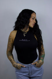 BLACK MANNE"QUEEN" - Black Stays Winning Bodysuit