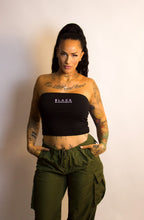 Load image into Gallery viewer, BLACK MANNE"QUEEN" - Tube Top - Black
