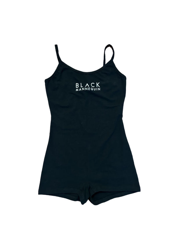 BLACK MANNE"QUEEN" - Short Black Jumpsuit