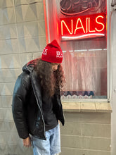 Load image into Gallery viewer, BLACK MANNEQUIN - Mannequin Skully Beanie Red