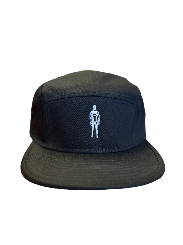 BLACK MANNEQUIN - Black 5 Panel Strapback Hat
