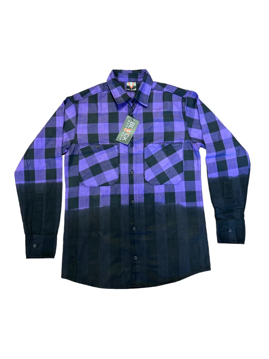 BLACK MANNEQUIN - Dipped Flannel