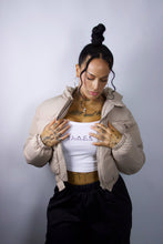 Load image into Gallery viewer, BLACK MANNE"QUEEN" -  Pretty Girl Nude Puffer