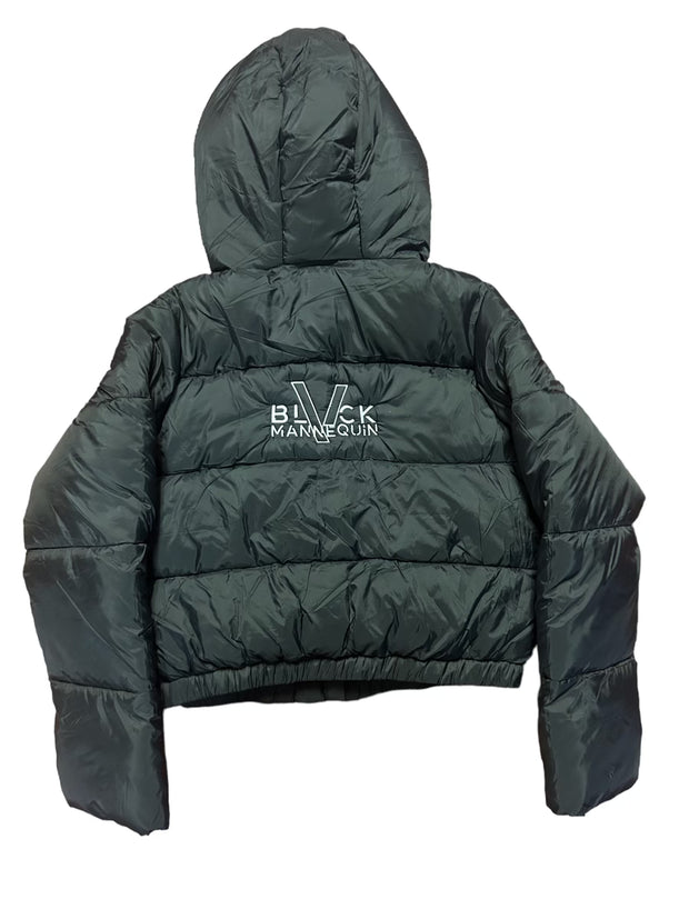 BLACK MANNE QUEEN Pretty Girl Black Puffer The Black Mannequin