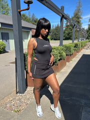 BLACK MANNE"QUEEN" - Black Stays Winning Bodysuit