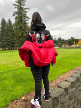 Load image into Gallery viewer, BLACK MANNE"QUEEN" -  Pretty Girl Red Puffer