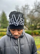 Load image into Gallery viewer, BLACK MANNEQUIN - Mannequin Skully Beanie Black