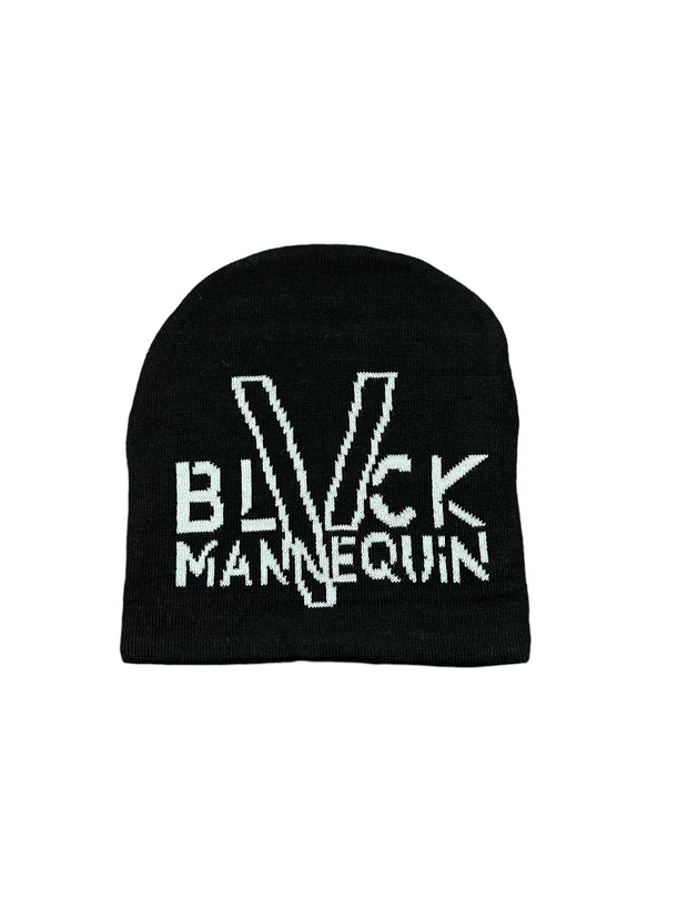 BLACK MANNEQUIN - Mannequin Skully Beanie Black