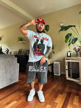 Load image into Gallery viewer, BLACK MANNEQUIN - Mannequin II Society “Remix” Tee - Blue