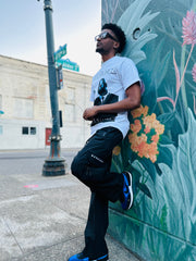 BLACK MANNEQUIN  - Wide Leg Nylon Cargo Joggers
