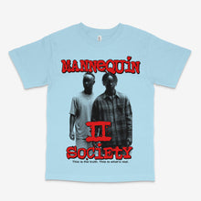 Load image into Gallery viewer, BLACK MANNEQUIN - Mannequin II Society “Remix” Tee - Blue