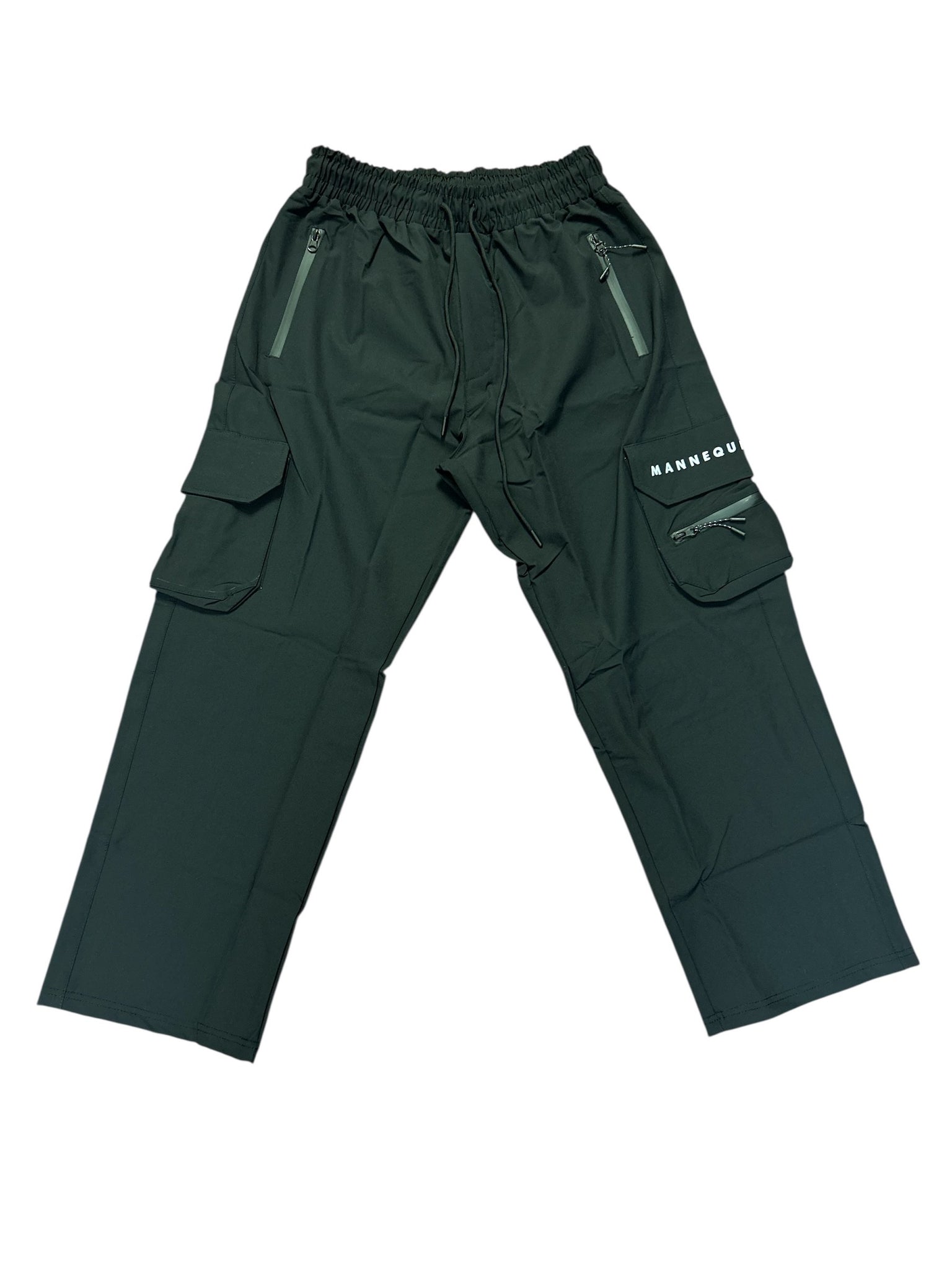 BLACK MANNEQUIN - Wide Leg Nylon Cargo Joggers – The Black Mannequin