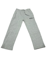 Load image into Gallery viewer, BLACK MANNEQUIN  - Stacked Logo Sweatpants Grey