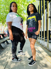 Load image into Gallery viewer, BLACK MANNE"QUEEN"  -  Circle Logo Leggings