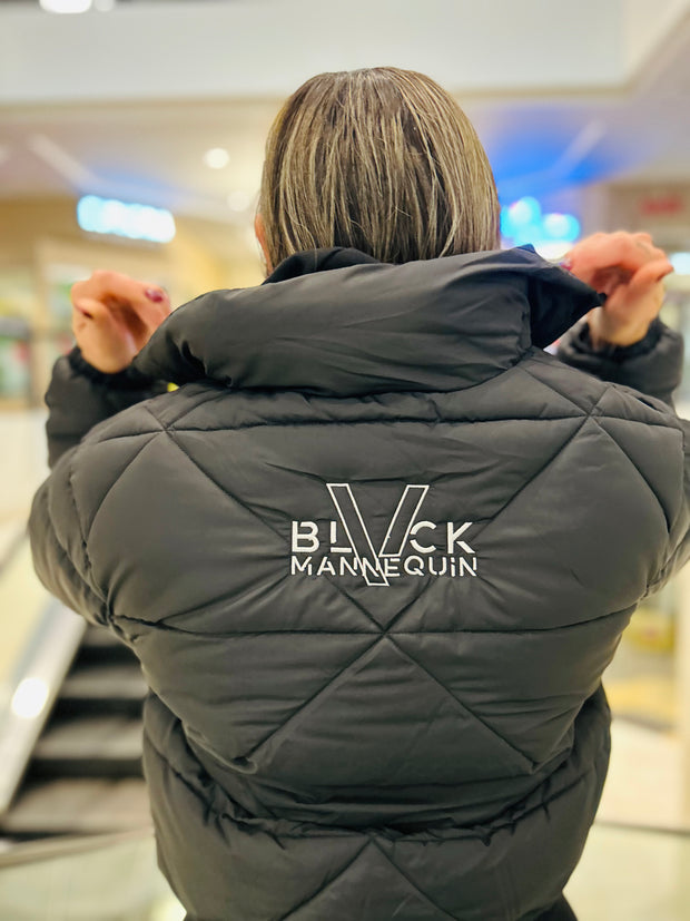 BLACK MANNE"QUEEN" -  Black Puffer Jacket