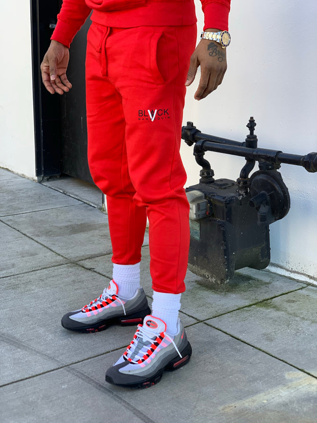 BLACK MANNEQUIN - Red Classic Joggers