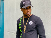 BLACK MANNEQUIN - Slime Green Long Sleeve T-Shirt