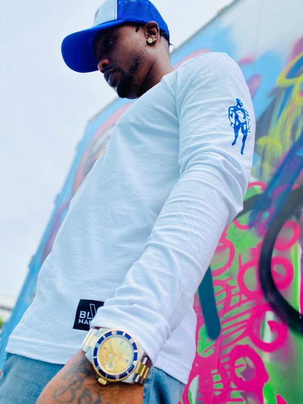 BLACK MANNEQUIN - Royal Flush Long Sleeve T-Shirt