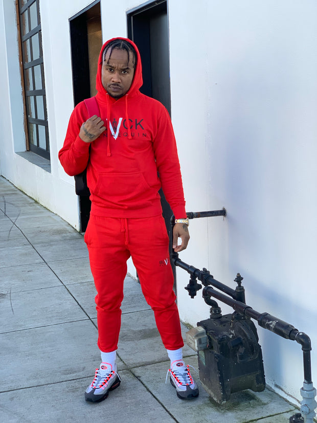 BLACK MANNEQUIN - Red Classic Hoodie