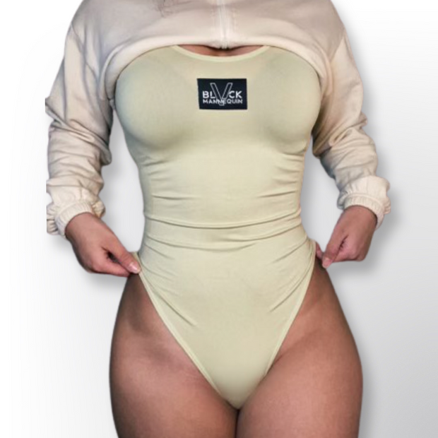 BLACK MANNE"QUEEN" - Nude Bodysuit