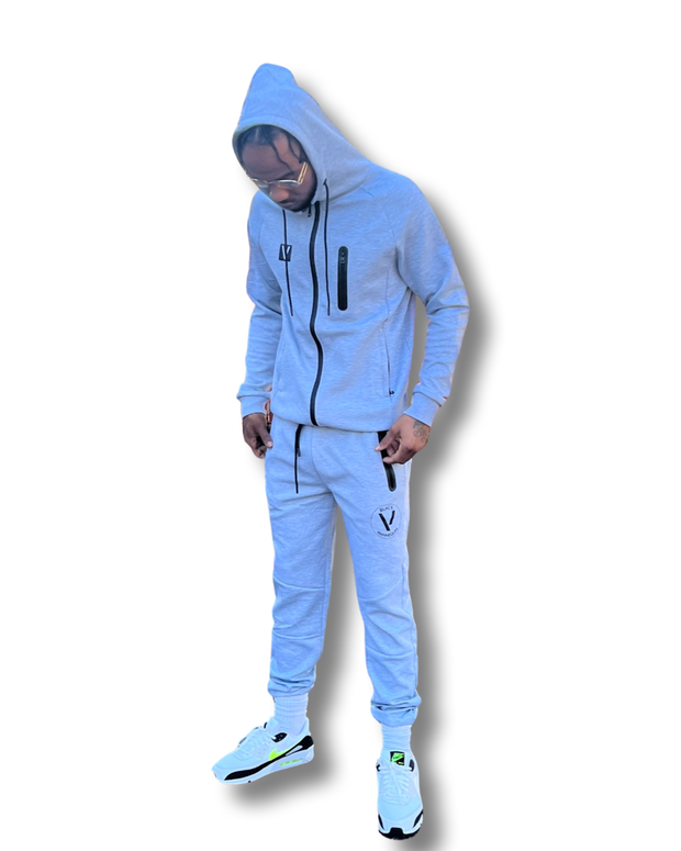 BLACK MANNEQUIN  - Grey Tech Fleece Joggers